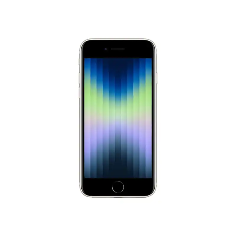 Apple iPhone SE (3rd generation) - 5G smartphone - double SIM - Mémoire interne 128 Go - Écran LCD - 4.7"... (MMXK3ZD/A)_1