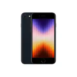 Apple iPhone SE (3rd generation) - 5G smartphone - double SIM - Mémoire interne 64 Go - Écran LCD - 4.7" ... (MMXF3ZD/A)_5