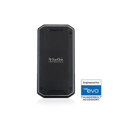 SSD - 4 To - externe (portable) - USB 3.2 Gen 2 - Thunderbolt 3 (USB-C connecteur) - noir (SDPS31H-004T-GBC1D)_3