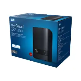 WD My Cloud EX2 Ultra WDBVBZ0040JCH - Dispositif de stockage personnel dans le nuage - 2 Ba... (WDBVBZ0040JCH-EESN)_6