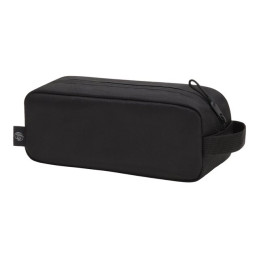 Étui pour accessoires mobiles - polyester PET recyclé - noir (D31880-RPET)_4