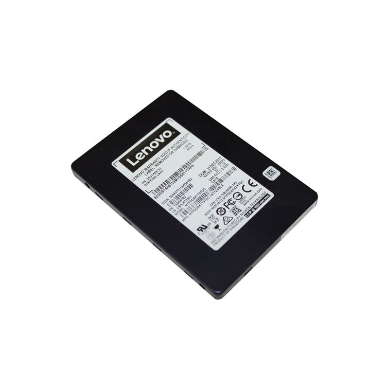 SSD - chiffré - 1.92 To - échangeable à chaud - 2.5" - SATA 6Gb - s - AES 256 bits - pour ThinkAgil... (4XB7A10155)_1