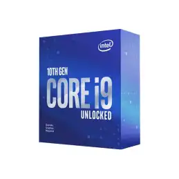 Intel Core i9 10900KF - 3.7 GHz - 10 curs - 20 fils - 20 Mo cache - LGA1200 Socket - Boîtier (sans ... (BX8070110900KF)_1