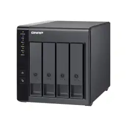 QNAP - Baie de disques - 0 To - 4 Baies (SATA-300) - USB 3.2 Gen 1 (externe) (TR-004)_1