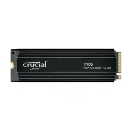 Crucial T705 - SSD - chiffré - 1 To - interne - M.2 2280 - PCI Express 5.0 (NVMe) - TCG Opal Encrypt... (CT1000T705SSD5)_1