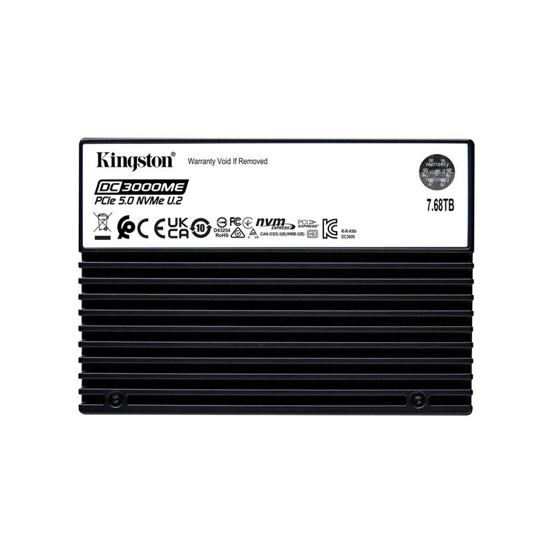 SSD - Enterprise - chiffré - 7.68 To - interne - 2.5" - U.2 PCIe 5.0 x4 (NVMe) - AES 256 bits -... (SEDC3000ME/7T6)_1