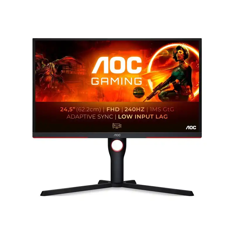 AOC Gaming - G3 Series - écran LED - jeux - 25" (24.5" visualisable) - 1920 x 1080 Full HD (1080p) @ 240 ... (25G3ZM/BK)_1