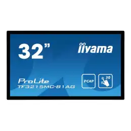 iiyama ProLite - Écran LED - 32" (32" visualisable) - cadre ouvert - écran tactile - 1920 x 1080 Full... (TF3215MC-B1AG)_1