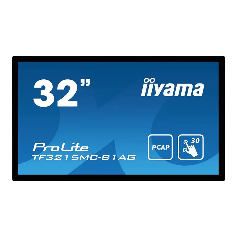 iiyama ProLite - Écran LED - 32" (32" visualisable) - cadre ouvert - écran tactile - 1920 x 1080 Full... (TF3215MC-B1AG)_1