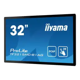 iiyama ProLite - Écran LED - 32" (32" visualisable) - cadre ouvert - écran tactile - 1920 x 1080 Full... (TF3215MC-B1AG)_2