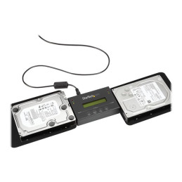 Copieur - Cloneur pour DD SATA 1:1 - Duplicateur de disque dur - 2 Baies (SATA-600) - pour P - N: SVA... (SATDUP11)_9