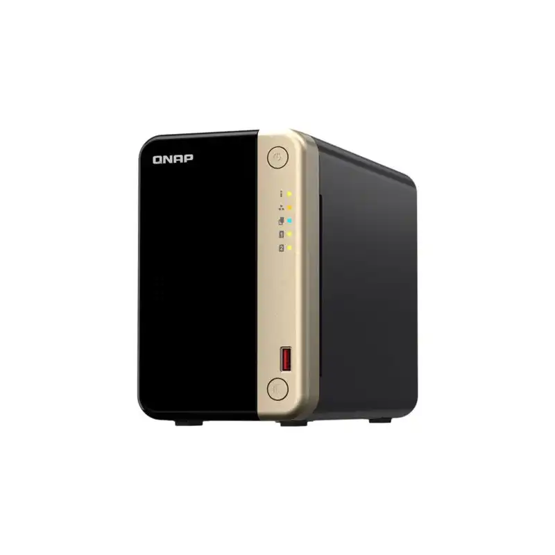 QNAP TS-264 - Serveur NAS - 2 Baies - SATA 6Gb - s - RAID RAID 0, 1, 5, 6, 10, 50, JBOD, 60 - RAM 8 ... (TS-264-8G)_1