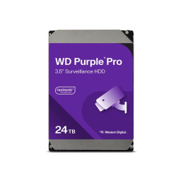Disque dur - 24 To - surveillance, vidéo intelligente - interne - 3.5" - SATA 6Gb - s - 7200 tours -... (WD240PURP)_1