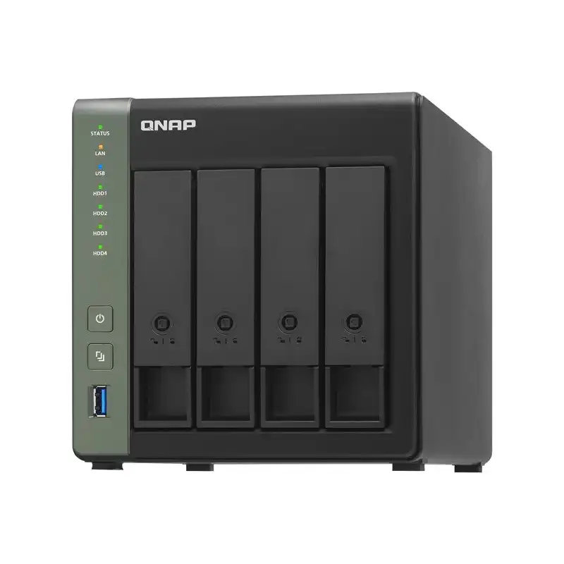 QNAP TS-431KX - Serveur NAS - 4 Baies - SATA 6Gb - s - RAID RAID 0, 1, 5, 6, 10, JBOD - RAM 2 Go -... (TS-431KX-2G)_1