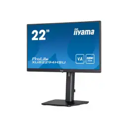 iiyama ProLite - Écran LED - 22" (21.5" visualisable) - 1920 x 1080 Full HD (1080p) @ 75 Hz - VA - 25... (XUB2294HSU-B2)_3