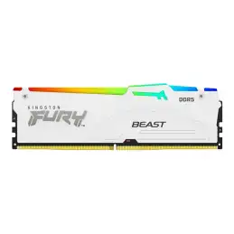 16GB 6400 DDR5 DIMM FURY Beast WhiteRGBX (KF564C32BWA-16)_1