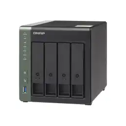 QNAP TS-431KX - Serveur NAS - 4 Baies - SATA 6Gb - s - RAID RAID 0, 1, 5, 6, 10, JBOD - RAM 2 Go -... (TS-431KX-2G)_3