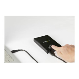 Accès par empreinte digitale - Boitier externe - 2.5" - SATA 6Gb - s - USB 3.0 - noir - Conformité ... (S251BMU3FP)_9