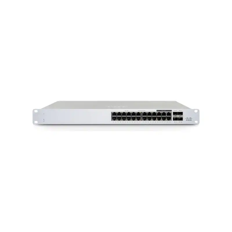 Cisco Meraki MS130-24P - Commutateur - Géré - 24 x 10 - 100 - 1000Base-T + 4 x Gigabit SFP - M... (MS130-24P-HW?NON_EDI)_1
