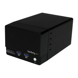 Baie de disques - 2 Baies (SATA-600) - USB 3.0, SATA 6Gb - s (externe) - pour P - N: SVA12M5NA, TB3... (S352BU33HR)_1