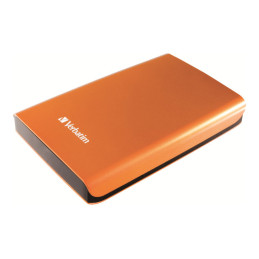 Disque dur - 1 To - externe (portable) - USB 3.0 - 5400 tours - min - Orange volcanique (53038)_1