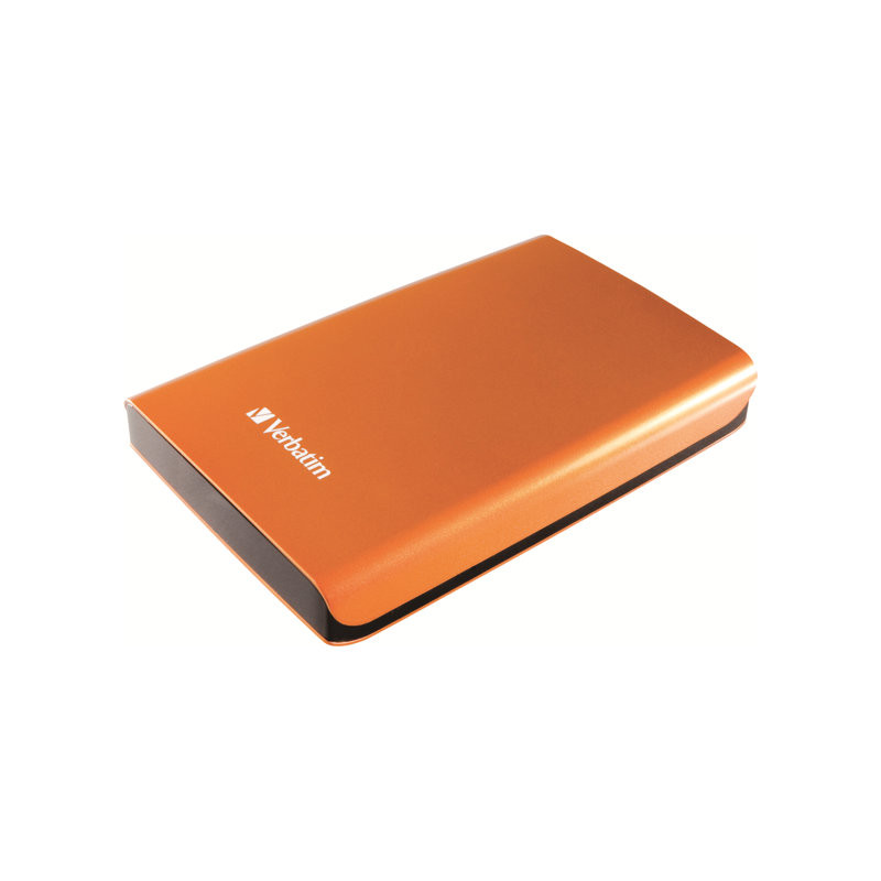 Disque dur - 1 To - externe (portable) - USB 3.0 - 5400 tours - min - Orange volcanique (53038)_1