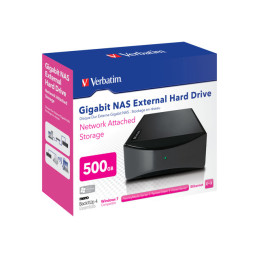 Serveur NAS - 500 Go - HDD 500 Go x 1 - USB 2.0 - Gigabit Ethernet (47590)_4
