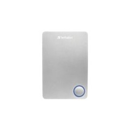 Disque dur - 500 Go - externe (portable) - USB 3.0 - 5400 tours - min - argent (53055)_1