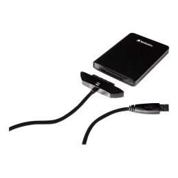 Disque dur - 1 To - externe (portable) - USB 3.0 - noir (53091)_1