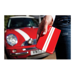 Disque dur - 1 To - externe (portable) - 2.5" - USB 3.0 - rouge avec rayures blanches (53082)_7