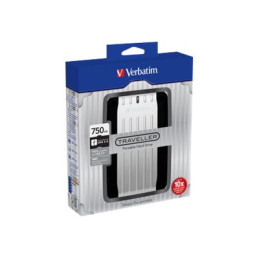 Disque dur - 750 Go - externe (portable) - USB 3.0 - 5400 tours - min - argent (53062)_2