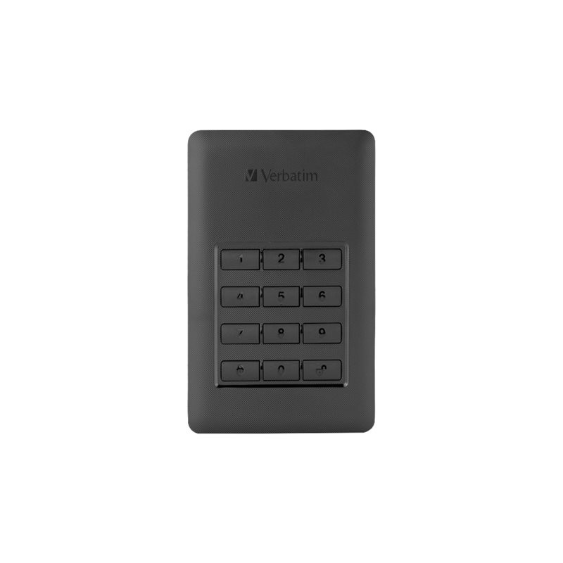 Disque dur - chiffré - 2 To - externe (portable) - USB 3.1 Gen 1 (USB-C connecteur) - AES 256 bits (53403)_1