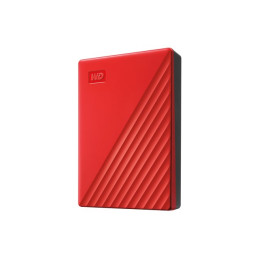 Disque dur - chiffré - 6 To - externe (portable) - USB 3.2 Gen 1 - AES 256 bits - rouge (WDBR9S0060BRD-WESN)_3