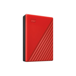 Disque dur - chiffré - 6 To - externe (portable) - USB 3.2 Gen 1 - AES 256 bits - rouge (WDBR9S0060BRD-WESN)_4
