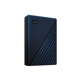 Disque dur - chiffré - 6 To - externe (portable) - USB 3.2 Gen 1 - AES 256 bits - bleu (WDBK6C0060BBL-WESN)_4