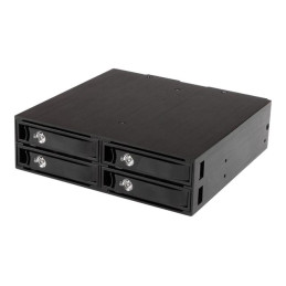 Rack mobile 4x HDD - SSD avec échange à chaud - Boîtier de stockage - 4 Baies (SATA-600 - SAS-2) 0... (SATSASBP425)_1