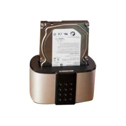 Station d'accueil HDD - baies : 1 - 2.5", 3.5" - USB 3.1 (Gen 1) - noir, argent (56425)_1