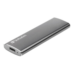 SSD - 120 Go - externe (portable) - USB 3.1 Gen 2 (USB-C connecteur) - gris sidéral (47441)_1