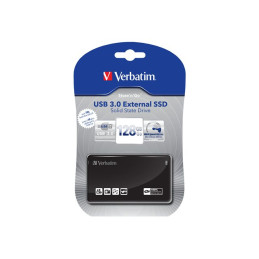 SSD - 128 Go - externe (portable) - USB 3.0 - noir brillant (47622)_4