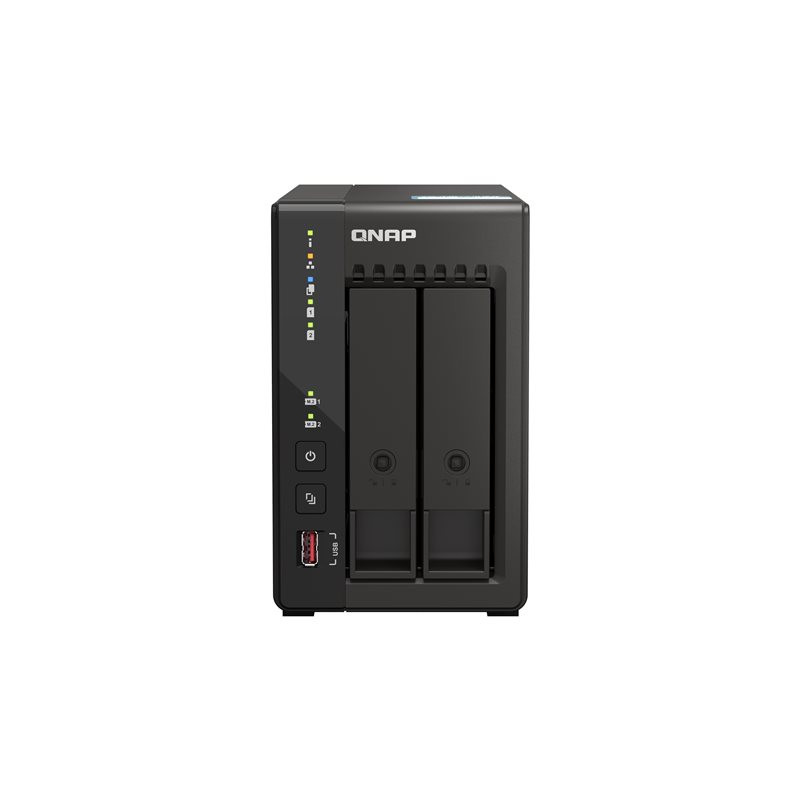 Serveur NAS - 2 Baies - SATA 6Gb - s - RAID 0, 1, 5, 6, 10, 50, JBOD, 60 - RAM 8 Go -... (TS-253E-8G + ST8000VN004)_1
