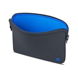 BE.EZ LA robe Housse de protection à mémoire de forme pour 15.6 Grey - Blue (101488)_1