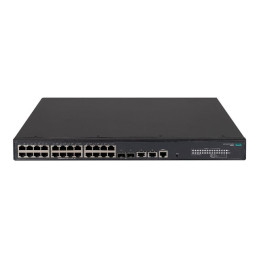 HPE FlexNetwork 5140 24G PoE+ 2SFP+ 2XGT EI - Commutateur - C3 - intelligent - 24 x 10 - 100 - 1000 ... (JL823AABB)_1