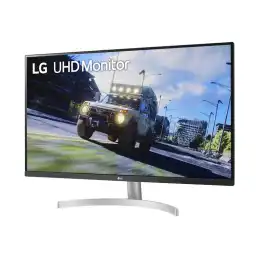 LG - Écran LED - 31.5" - 3840 x 2160 4K @ 60 Hz - VA - 350 cd - m² - 3000:1 - HDR10 - 4 ms - 2xHDMI, Disp... (32UN500-W)_2