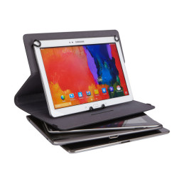 Étui à rabat pour tablette - polyuréthane - noir - 10" (CSUE1110K)_2