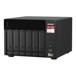 Serveur NAS - 6 Baies - SATA 6Gb - s - RAM 8 Go - Gigabit Ethernet - 2.5 Gigabit Ethe... (TS-673A-8G + ST4000VN006)_1