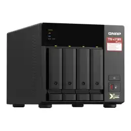 QNAP TS-473A - Serveur NAS - 4 Baies - SATA 6Gb - s - RAM 8 Go - 2.5 Gigabit Ethernet (TS-473A-8G)_5