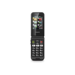 Téléphone de service - RAM 32 Mo - Mémoire interne 32 Mo - microSD slot - 240 x 320 pixels 0,3 MP (F88.V3.BK.01)_1