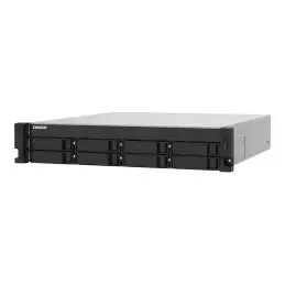 QNAP TS-832PXU - Serveur NAS - 8 Baies - rack-montable - SATA 6Gb - s - RAID RAID 0, 1, 5, 6, 10,... (TS-832PXU-4G)_1