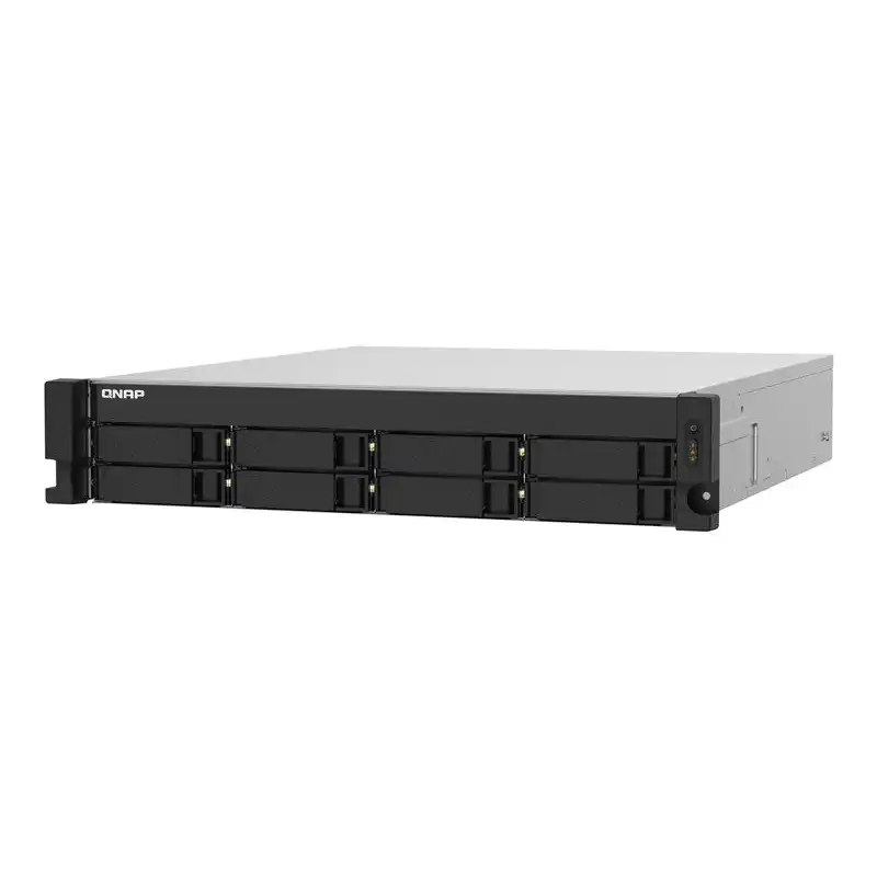 QNAP TS-832PXU - Serveur NAS - 8 Baies - rack-montable - SATA 6Gb - s - RAID RAID 0, 1, 5, 6, 10,... (TS-832PXU-4G)_1