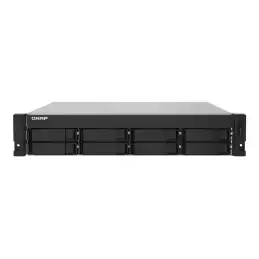 QNAP TS-832PXU - Serveur NAS - 8 Baies - rack-montable - SATA 6Gb - s - RAID RAID 0, 1, 5, 6, 10,... (TS-832PXU-4G)_3